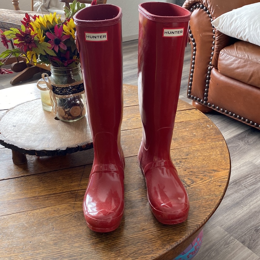Hunter boots *updated pics* make offer!
